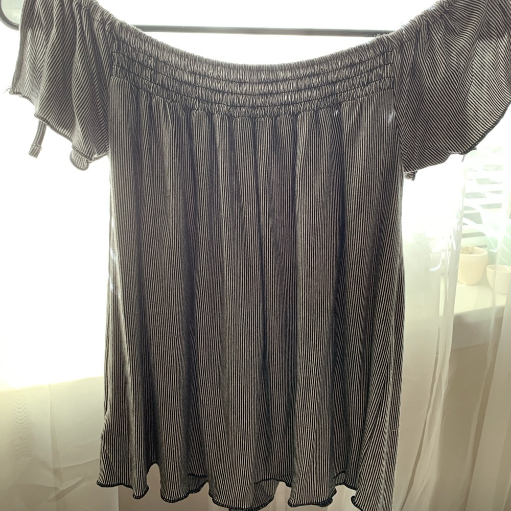 off the shoulder shirt